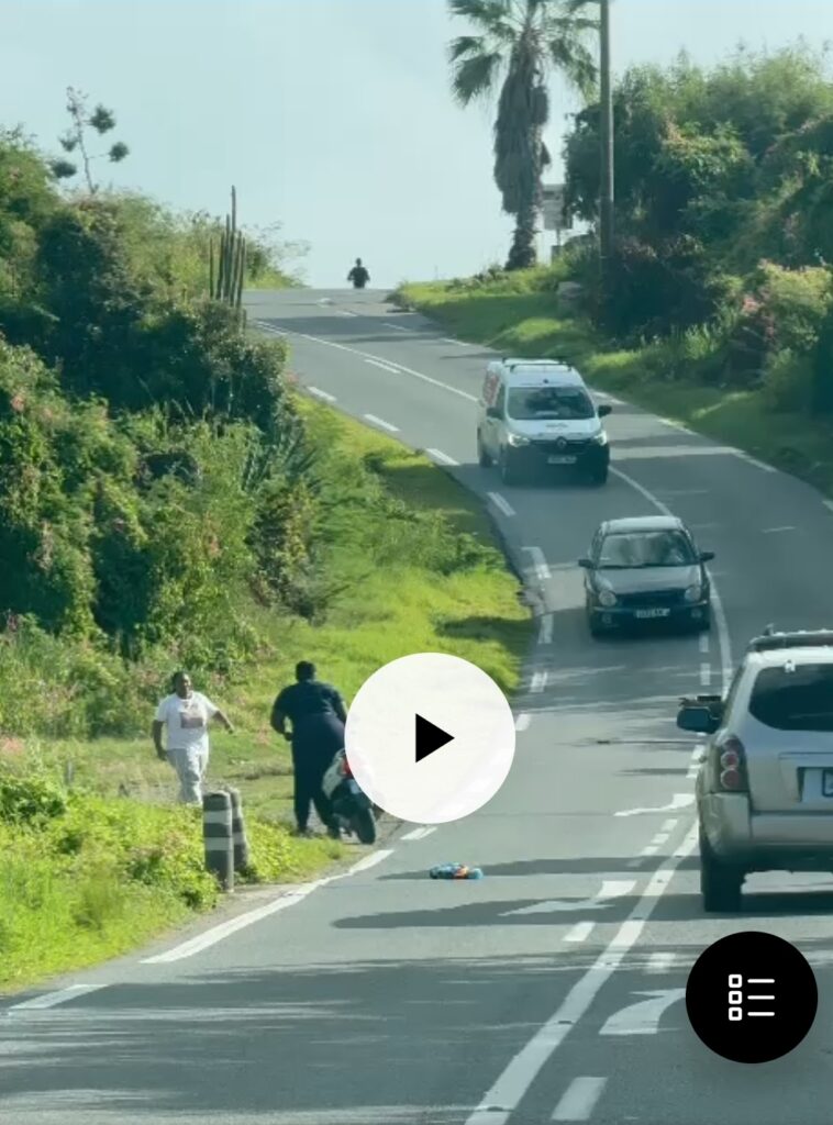 New Video Woman Beats Down Man in Street Saint Martin 