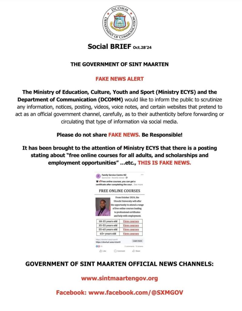 Government Dutch St Maarten Warning Trolls Are Impersonating Sxm Ministers 