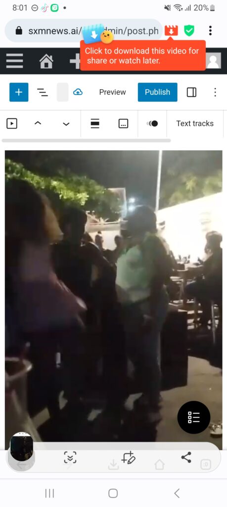 VIDEO Two Women Involved In Stabbing Kim Sha St Maarten 