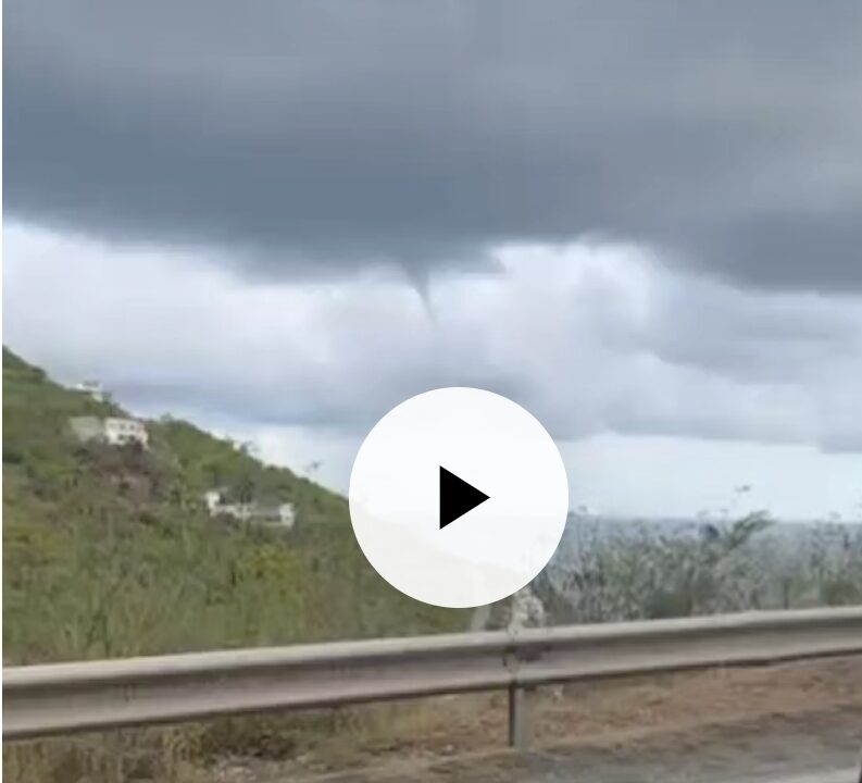 ALL 15 VIDEOS OF THE St Maarten Water Spouts Strange Weather Phenomenon