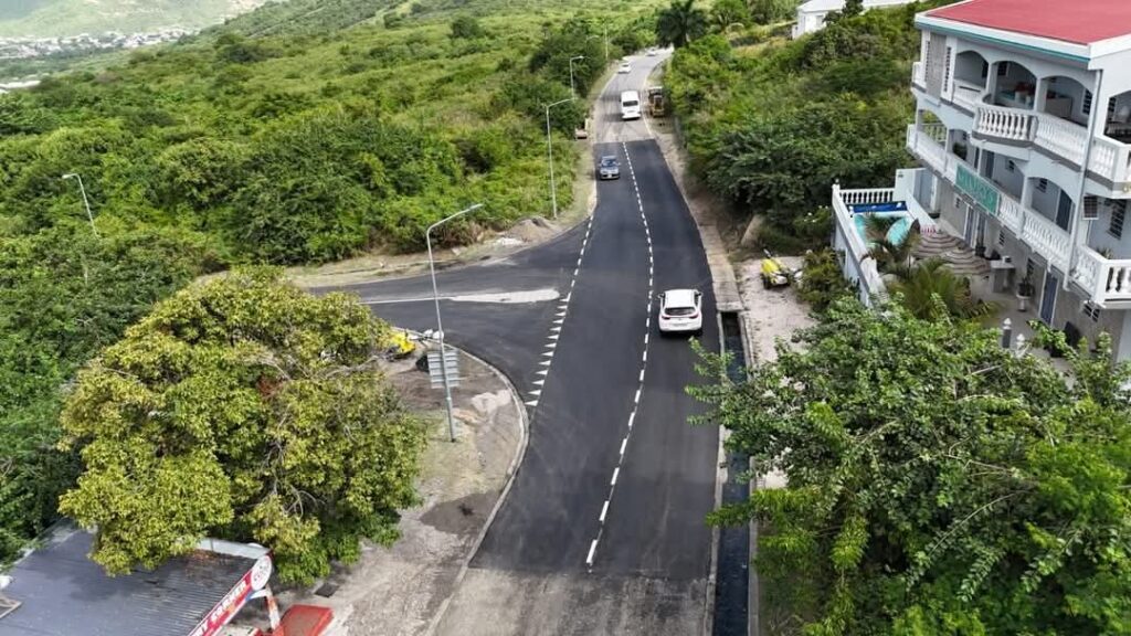 Bishop Hill Intersection Hulda Richardson road resurfacing completed