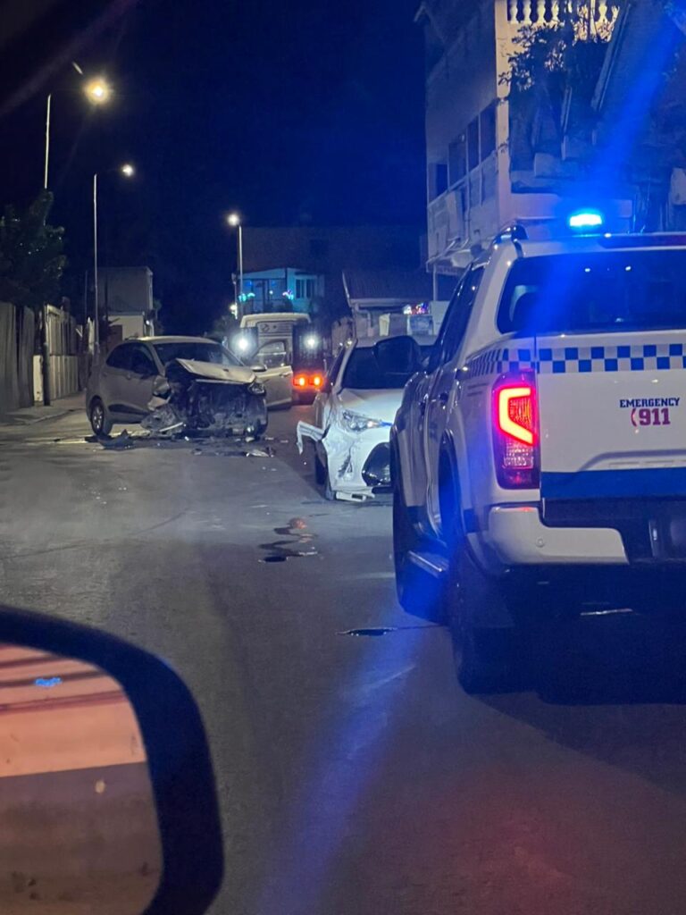 Accident on Long Wall Road (close to old radio shack) St Maarten 2025