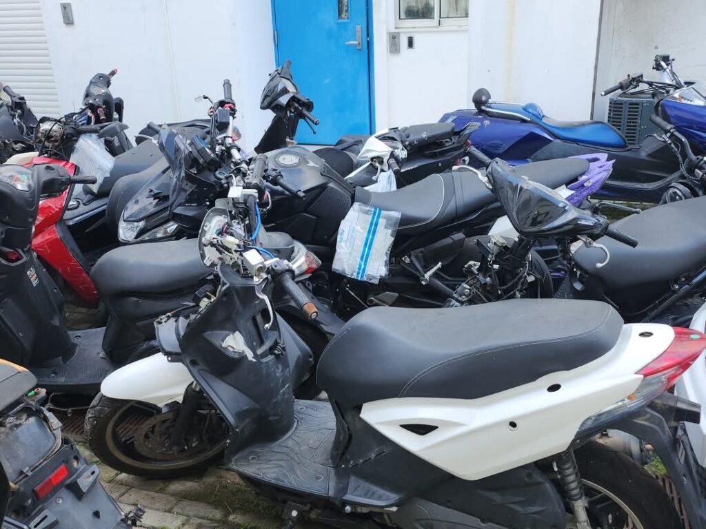 Police Force Sint Maarten issuing final request to the rightful owners of scooters