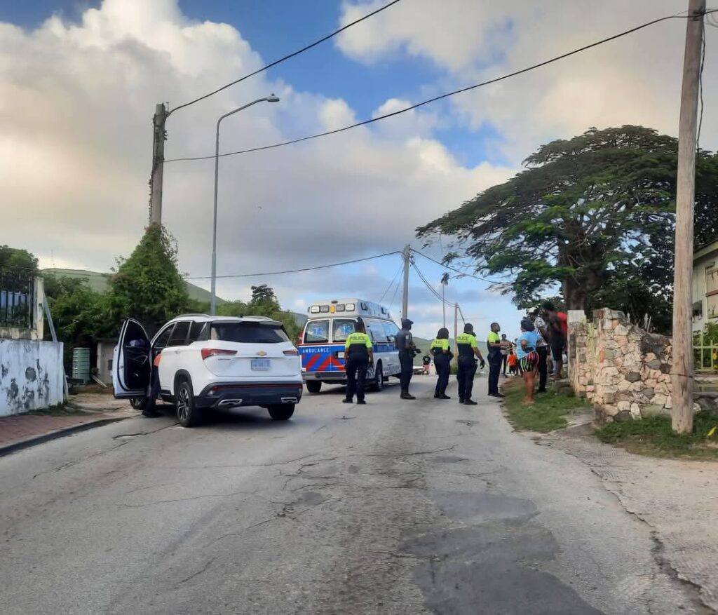 Subject Traffic Accident on A. Th. Illidge Road, Mount William Hill Sint Maarten 