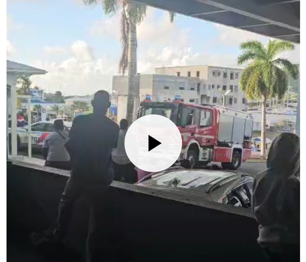 New Videos Movie Theater Dutch St Maarten Evacuated Fire