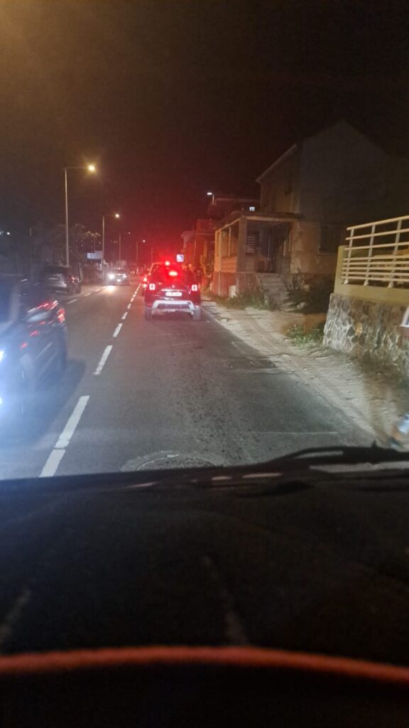 Videos Accident Just Before La Savane Hill Going To Marigot.