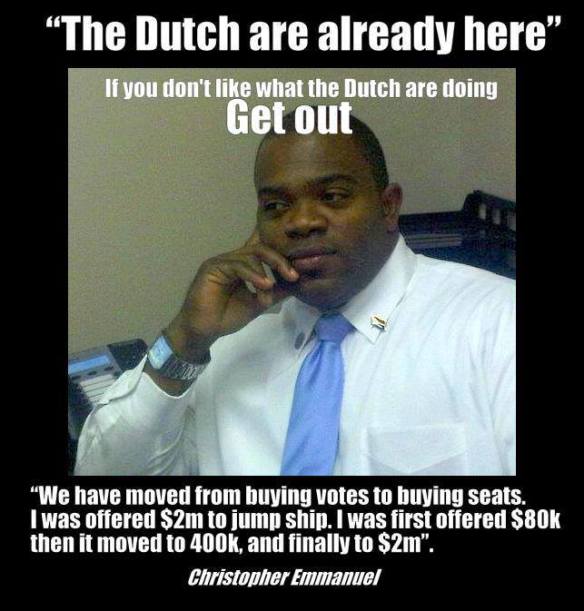 Criminal case involving former Sint Maarten Minister Christophe Emmanuel officially "Jasmine" investigation.