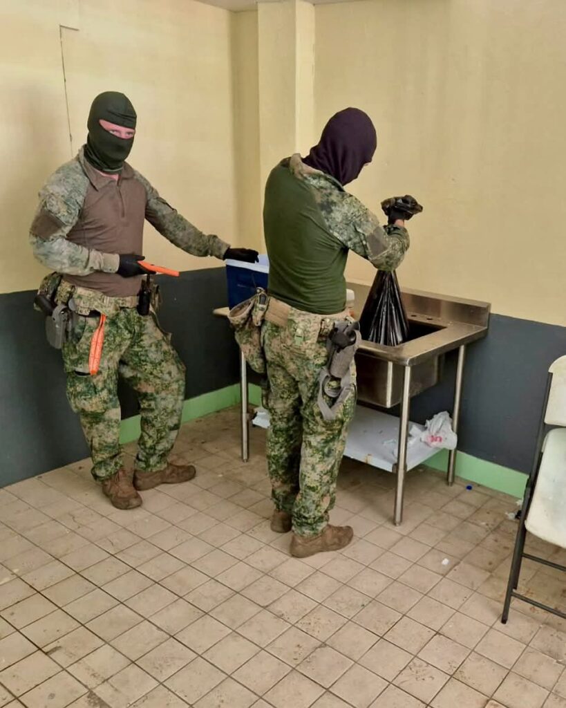 Dutch Military Assistance To Point Blanche Prison St Maarten Completed