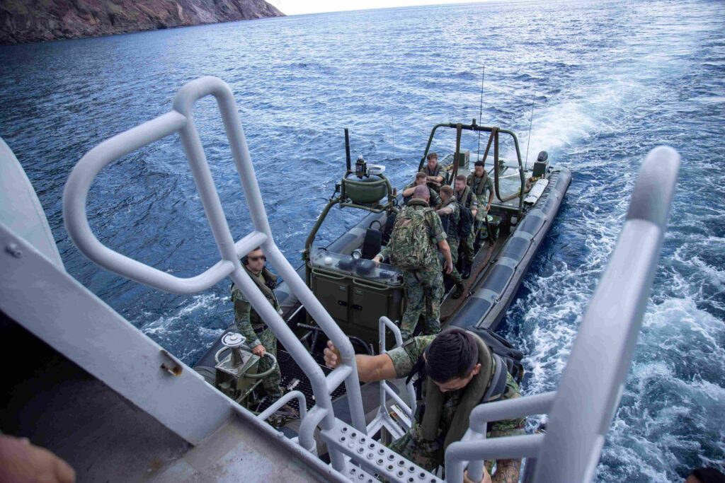 Netherlands Armed Forces Caribbean Hurricane Emergency Response Exercise Windward Islands