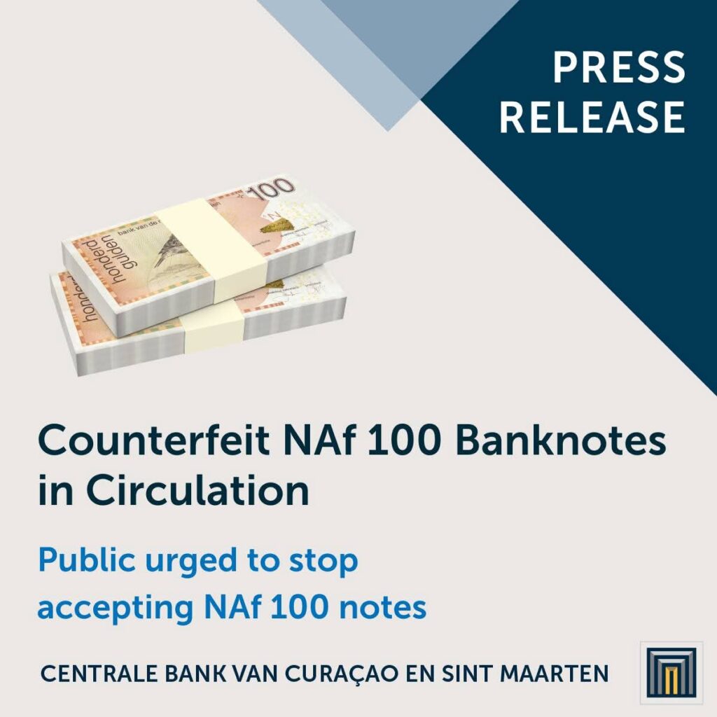 URGENT STOP Accepting Naf 100 Guilder Banknotes St Maarten