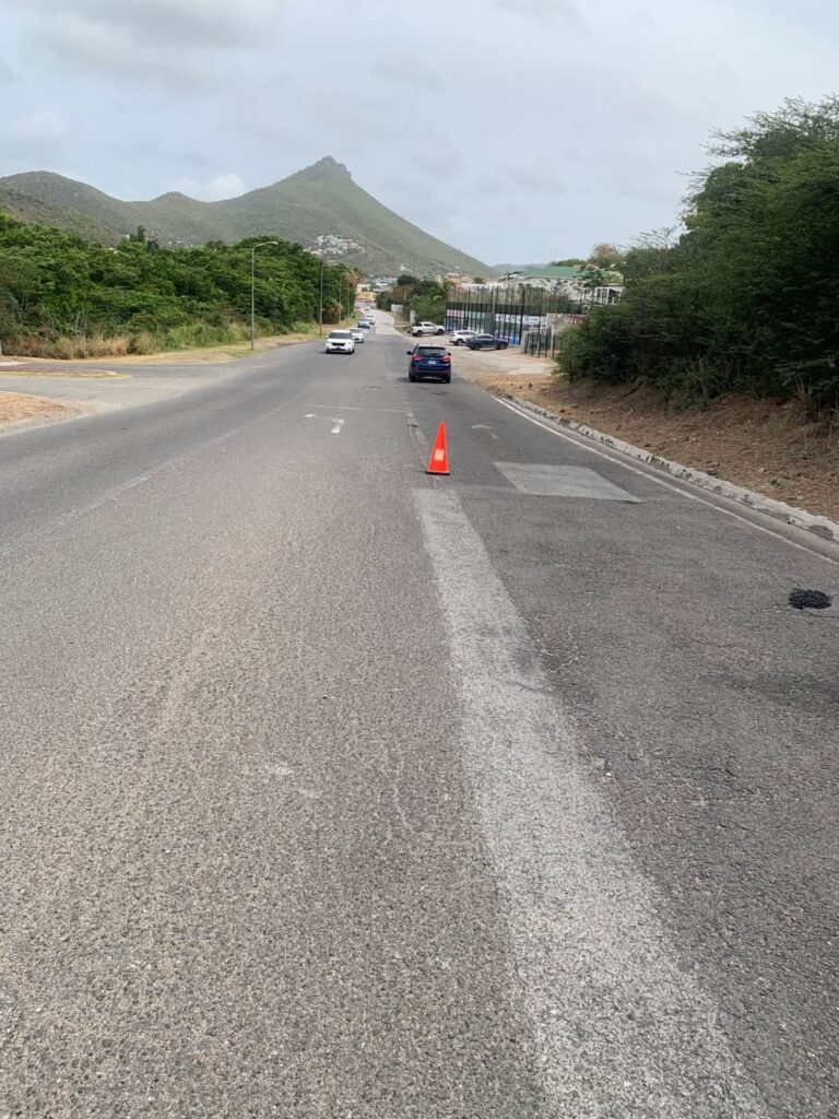 Ongoing Road Repairs Across Key Districts Dutch St Maarten